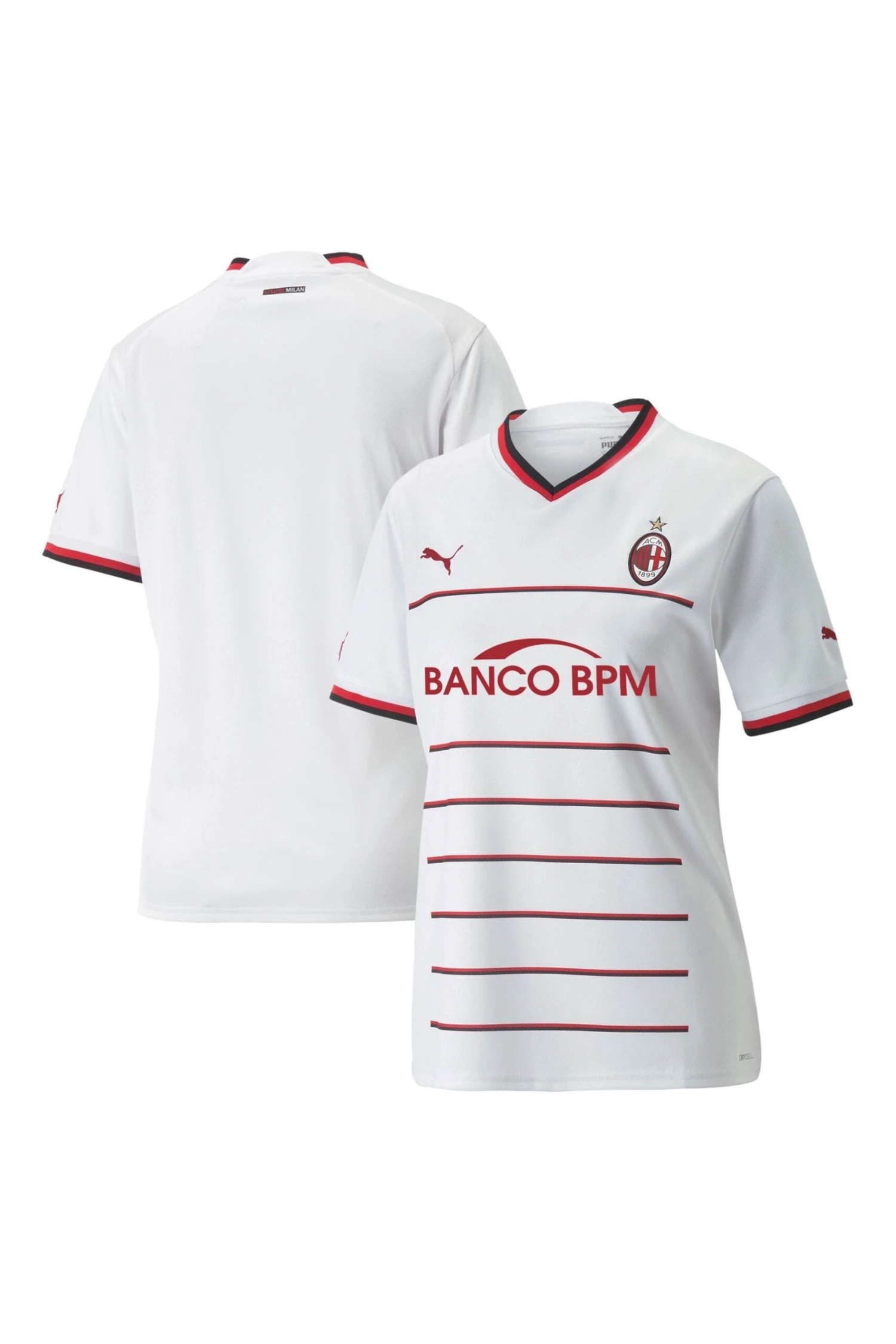 Puma White AC Milan Away Shirt 2022-23 1 Puma White AC Milan Away Shirt 2022-23