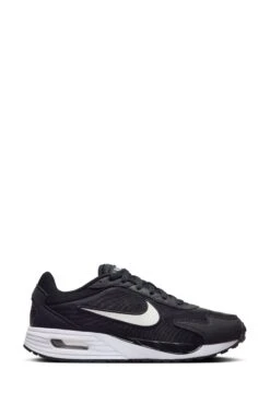 Nike Black Air Max Solo Trainers-Negro