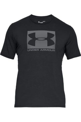 Under Armour Black Box Logo T-Shirt-Azul 9 Under Armour Black Box Logo T-Shirt-Azul - Imagen 9