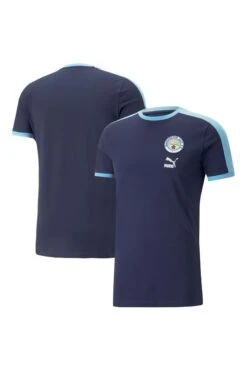 Puma Blue Manchester City FtblHeritage T7 T-Shirt