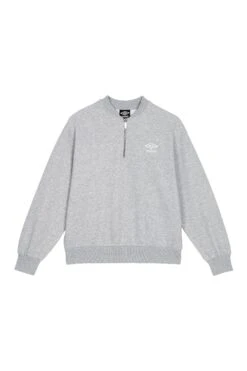 Umbro Grey Core Half Zip Sweatshirt