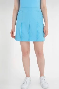 Calvin Klein Golf Blue Hackensack Pleated Skorts