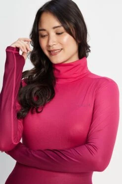 Tog 24 Womens Pink Snowdon Thermal Rollneck Sweater 12 Tog 24 Womens Pink Snowdon Thermal Rollneck Sweater -Tienda Barata Deporte 730285s5