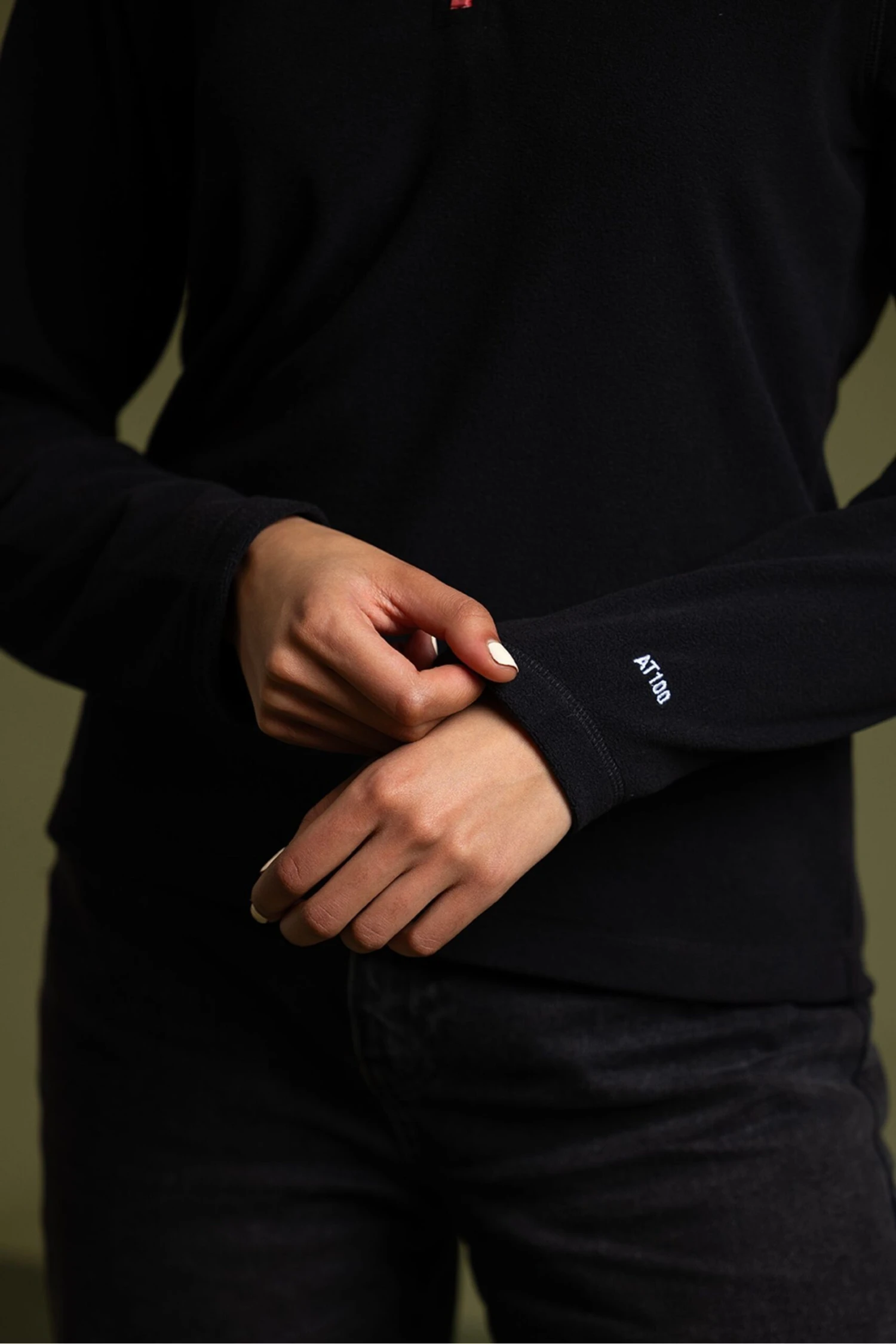 Trespass Skylar Knitted Micro Black Fleece 6 Trespass Skylar Knitted Micro Black Fleece - Imagen 6