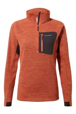 Craghoppers Orange Trina Half Zip Fleece Top 16 Craghoppers Orange Trina Half Zip Fleece Top -Tienda Barata Deporte 746103s8