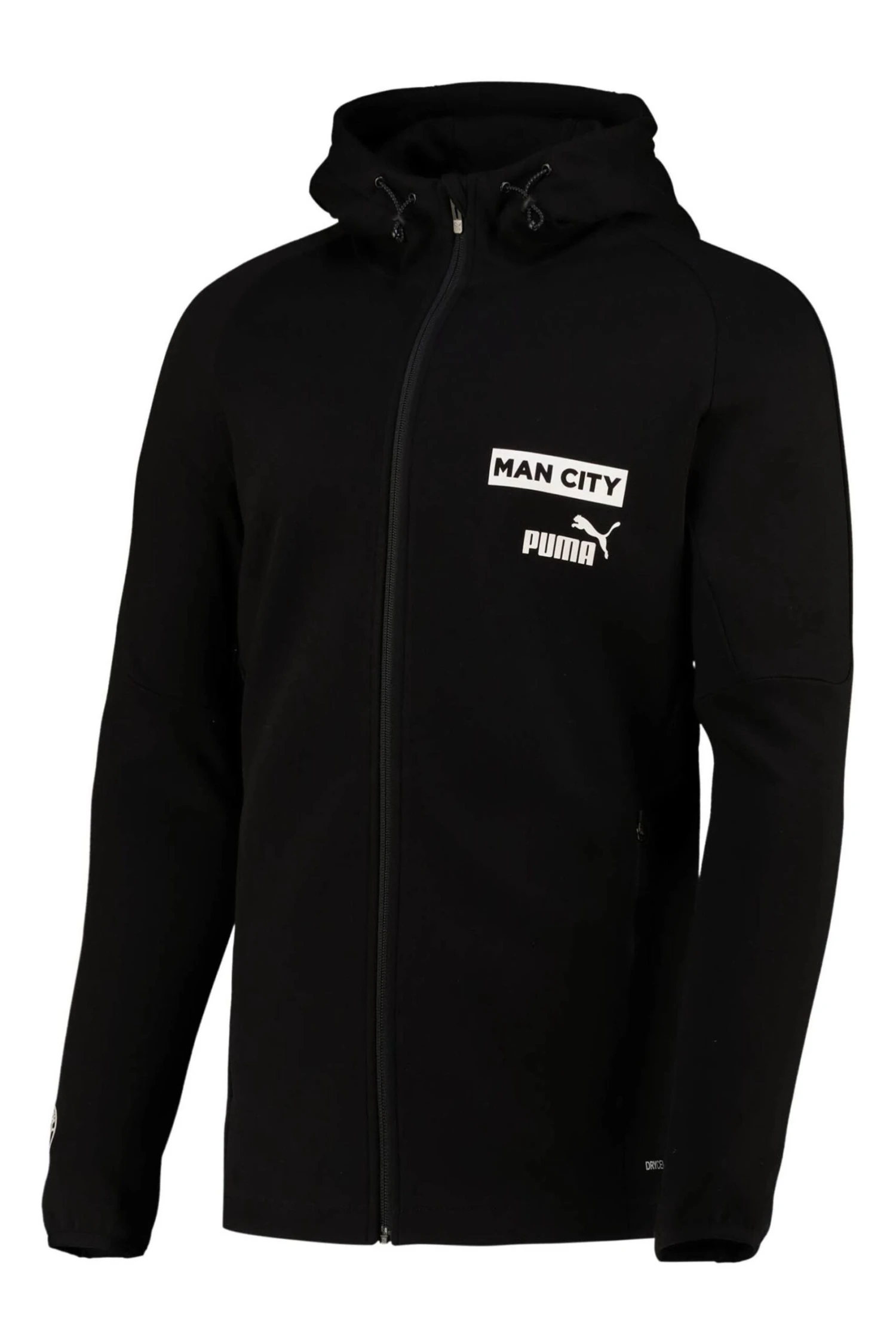 Puma Black Manchester City Casuals Hoody Jacket 2 Puma Black Manchester City Casuals Hoody Jacket - Imagen 2