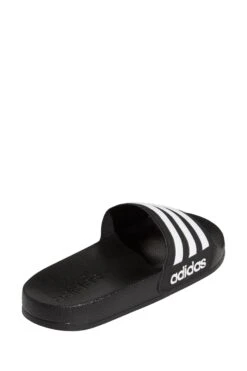 Adidas Black Adilette Youth/Junior Sliders-Negro -Tienda Barata Deporte 770131s4