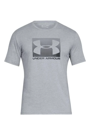 Under Armour Black Box Logo T-Shirt-Azul 10 Under Armour Black Box Logo T-Shirt-Azul - Imagen 10