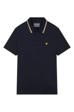 Lyle & Scott Golf Team Tipped Polo Shirt-Verde -Tienda Barata Deporte 803187