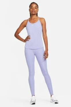 Nike Lilac Purple DriFIT One Elastika Tank Top -Tienda Barata Deporte 809249s3