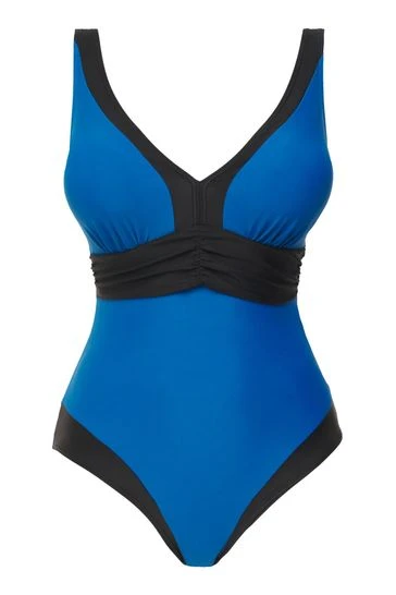 JD Williams Blue Sports Halterneck Swimsuit 6 JD Williams Blue Sports Halterneck Swimsuit - Imagen 6