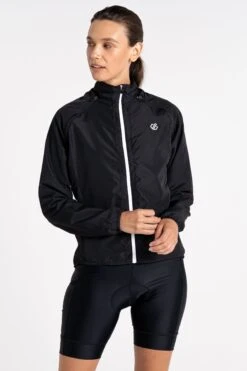 Dare 2b Rebound Lightweight Windshell Black Jacket