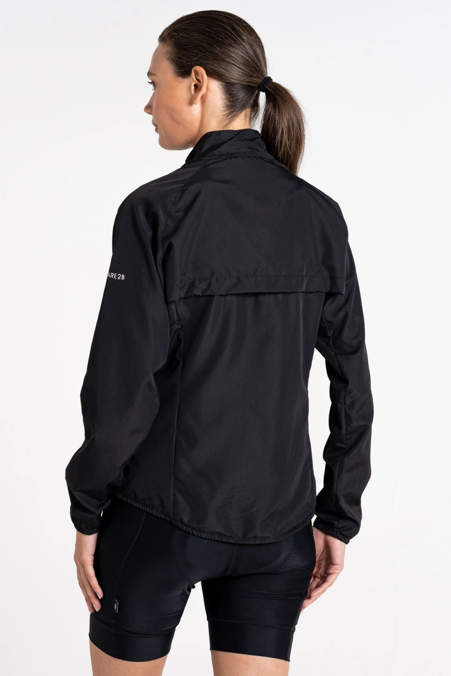 Dare 2b Rebound Lightweight Windshell Black Jacket 2 Dare 2b Rebound Lightweight Windshell Black Jacket - Imagen 2