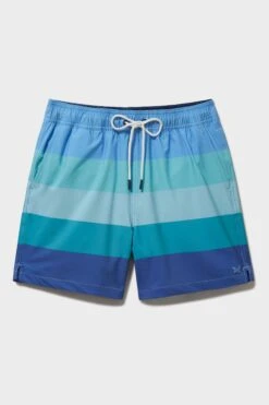 Crew Clothing Company Blue Multi Stripe Swim Shorts -Tienda Barata Deporte 888632s6