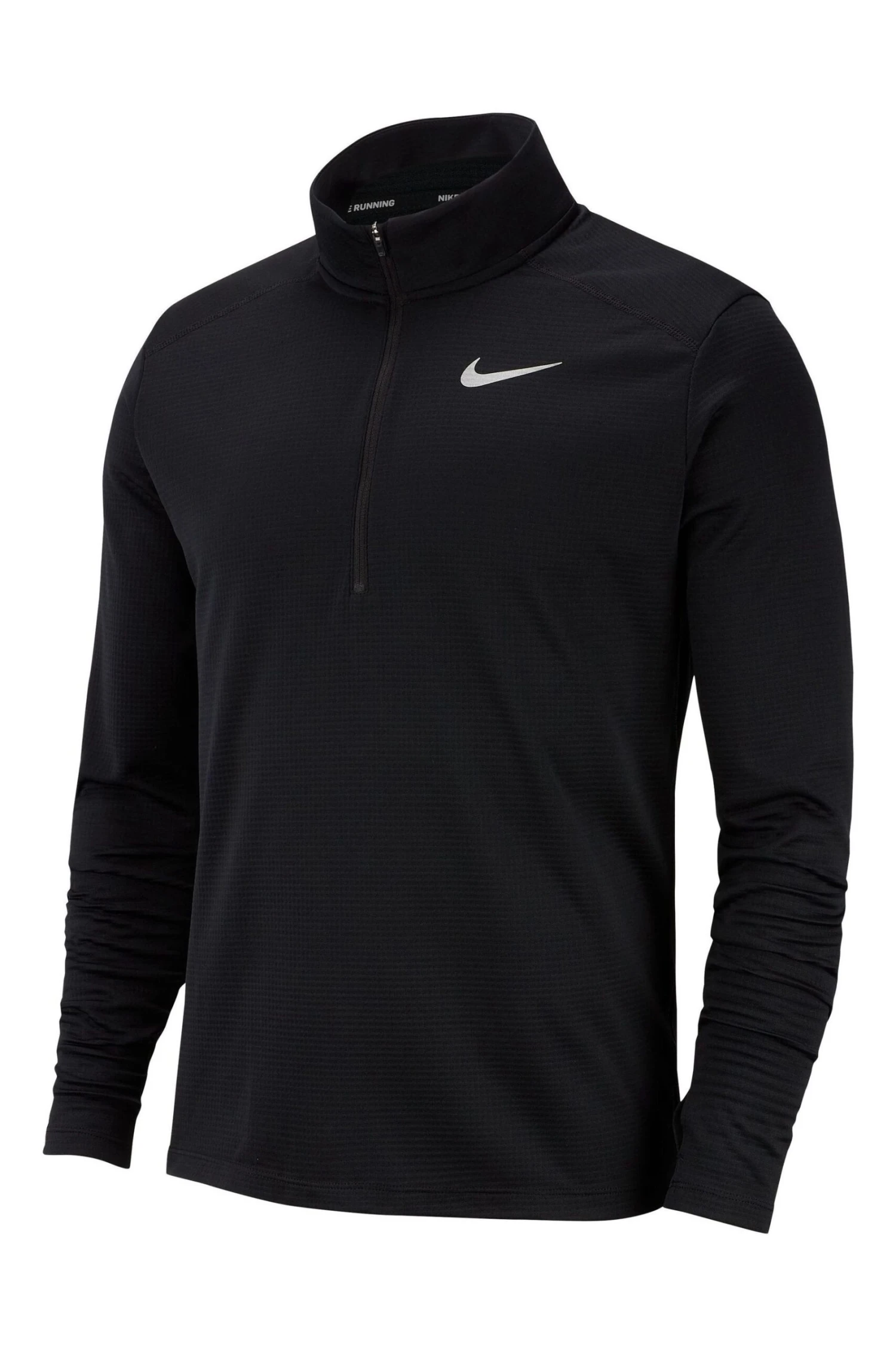 Nike Black Pacer Half Zip Running Top-Negro 8 Nike Black Pacer Half Zip Running Top-Negro - Imagen 8
