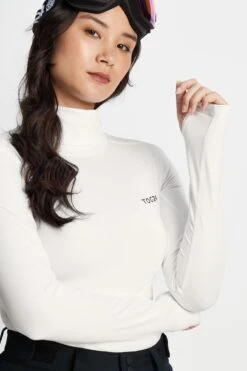 Tog 24 Womens Snowdon Thermal Rollneck White Sweater -Tienda Barata Deporte 907711s5