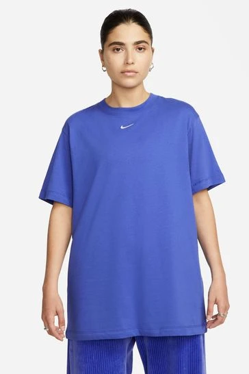 Nike Blue Sportswear T-Shirt 5 Nike Blue Sportswear T-Shirt - Imagen 5