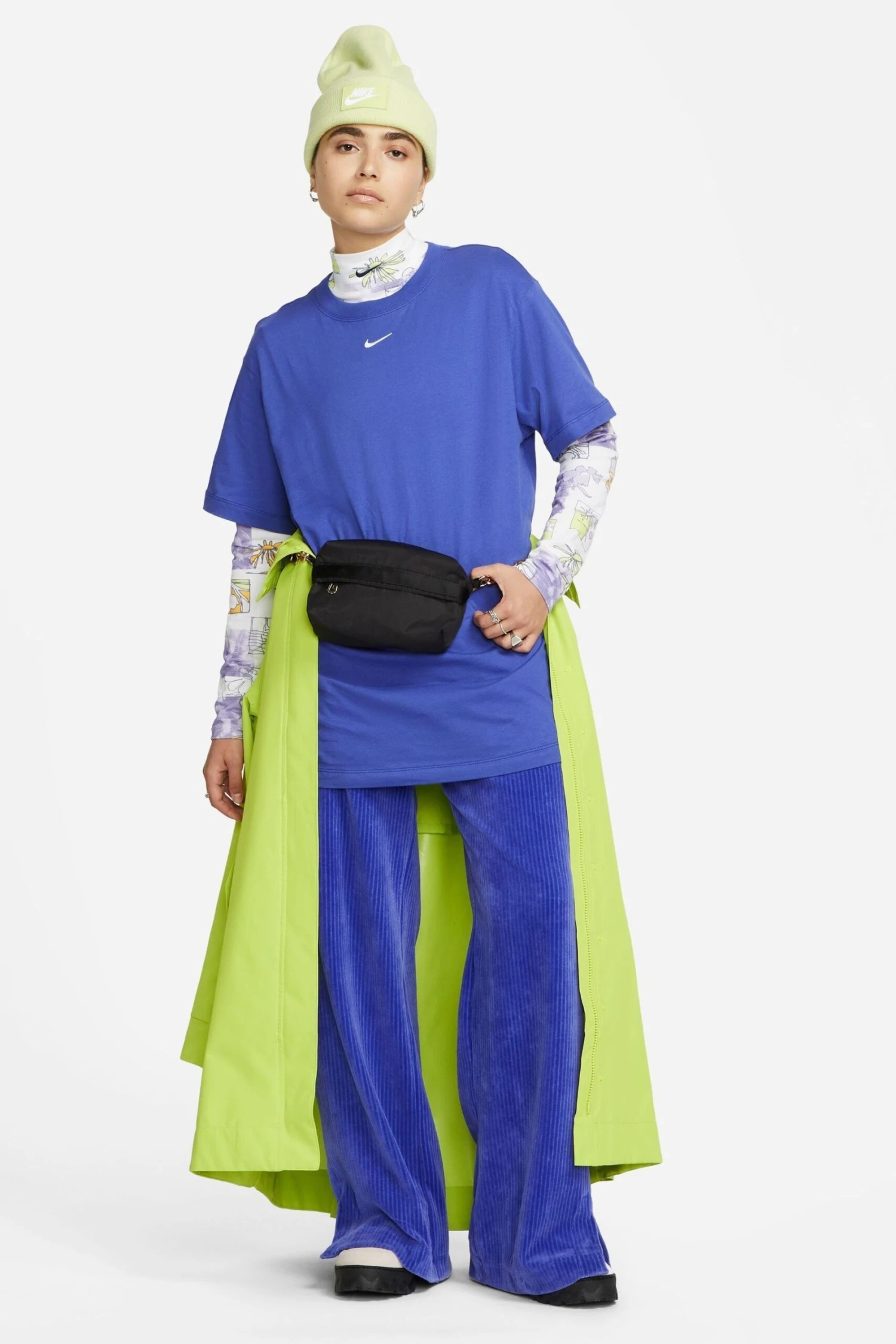 Nike Blue Sportswear T-Shirt 3 Nike Blue Sportswear T-Shirt - Imagen 3