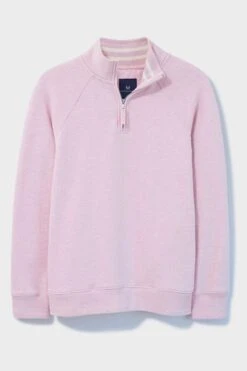 Crew Clothing Company Mid Pink Cotton Relaxed Sweater -Tienda Barata Deporte 944349