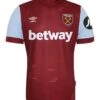 Umbro Red West Ham Home Short Sleeve Jersey