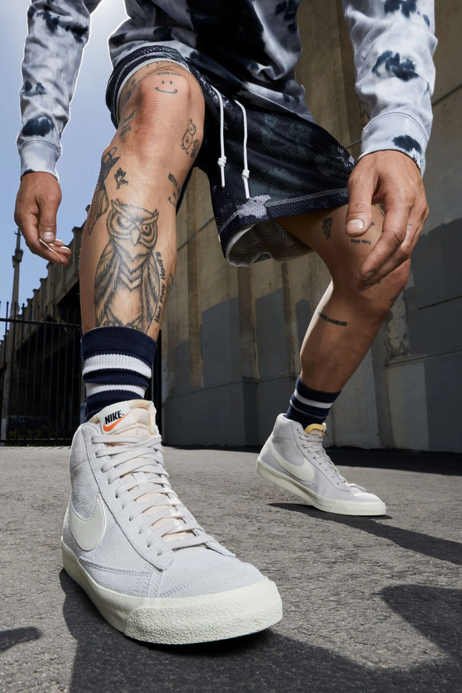 Nike Beige Blazer Mid Premium Trainers 8 Nike Beige Blazer Mid Premium Trainers - Imagen 8