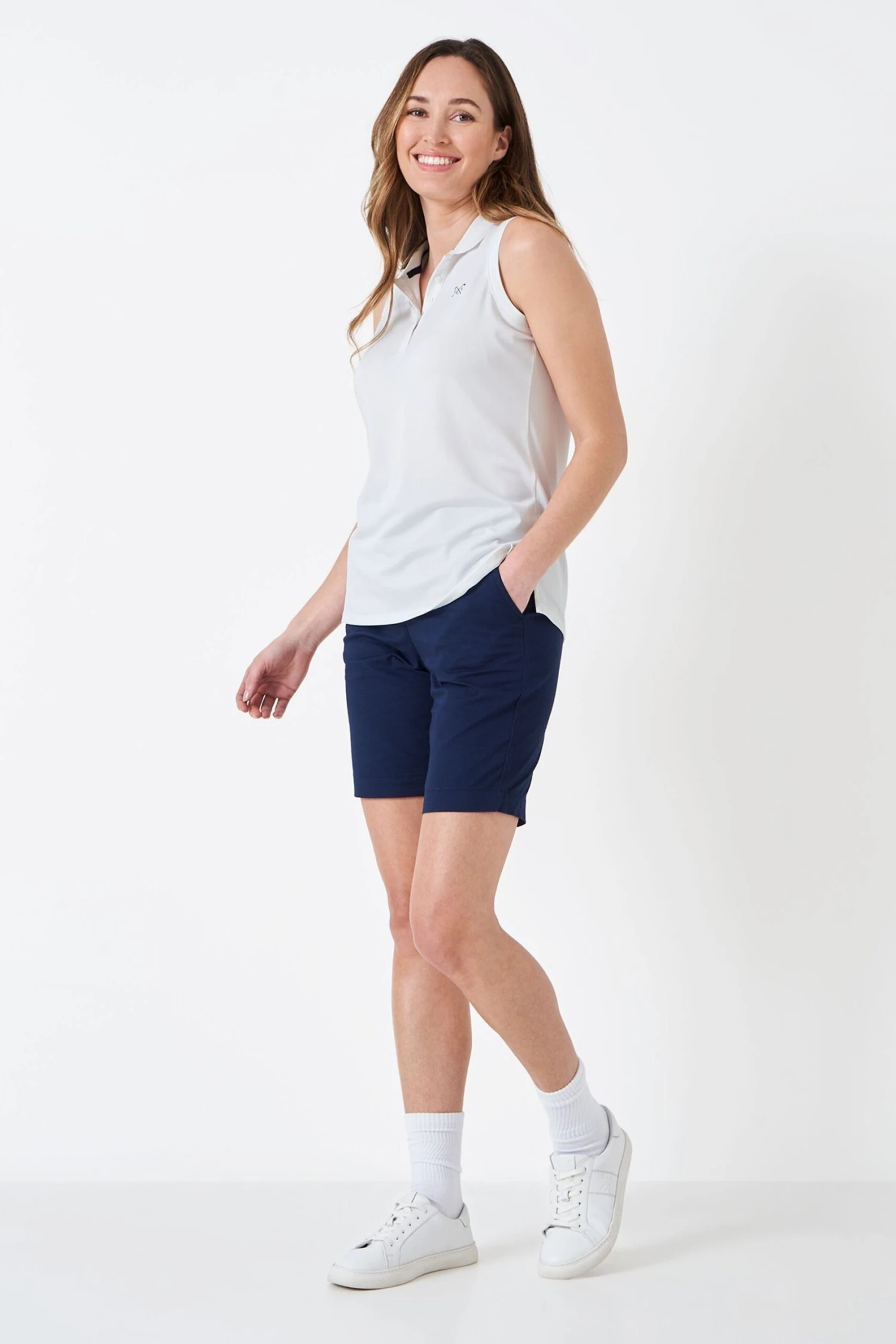 Crew Clothing Company White Casual Polo Shirt 4 Crew Clothing Company White Casual Polo Shirt - Imagen 4