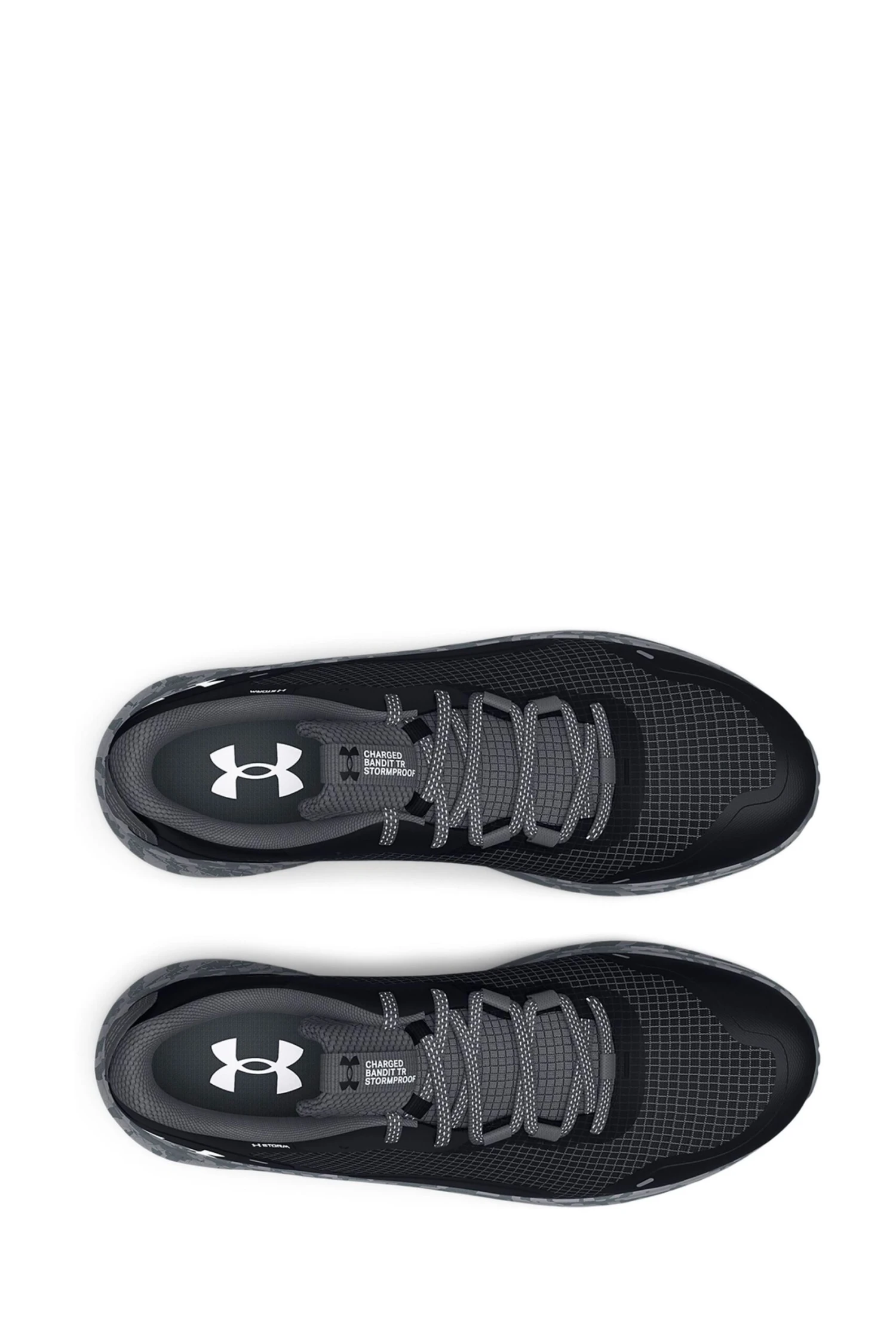 Under Armour Mens Black Charged Bandit Trainers 4 Under Armour Mens Black Charged Bandit Trainers - Imagen 4