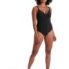 Speedo Black Watergem Shaping Swimsuit