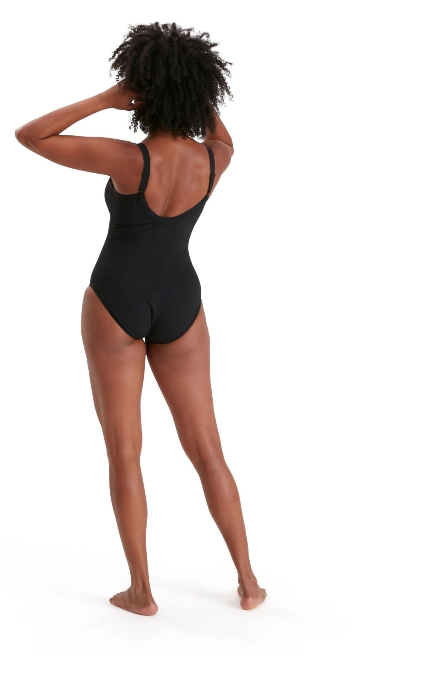 Speedo Black Watergem Shaping Swimsuit 2 Speedo Black Watergem Shaping Swimsuit - Imagen 2