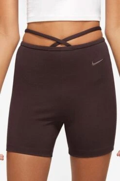 Nike Grey/Blue Modern High-Rise Bike Shorts-Gris/azul -Tienda Barata Deporte A47801