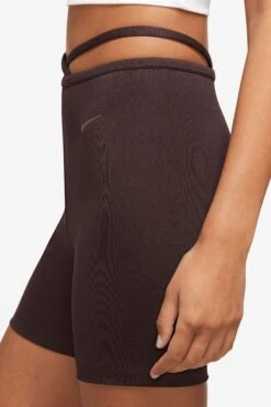 Nike Grey/Blue Modern High-Rise Bike Shorts-Gris/azul -Tienda Barata Deporte A47801s3