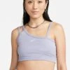 Nike Lilac Purple Modern Asymmetrical Cropped Tank Top-Morado Lila