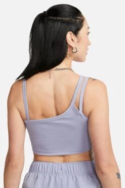 Nike Lilac Purple Modern Asymmetrical Cropped Tank Top-Morado Lila 6 Nike Lilac Purple Modern Asymmetrical Cropped Tank Top-Morado Lila -Tienda Barata Deporte A47835s2