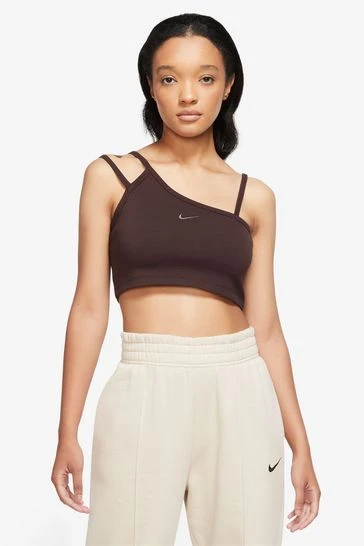 Nike Lilac Purple Modern Asymmetrical Cropped Tank Top-Morado Lila 5 Nike Lilac Purple Modern Asymmetrical Cropped Tank Top-Morado Lila - Imagen 5
