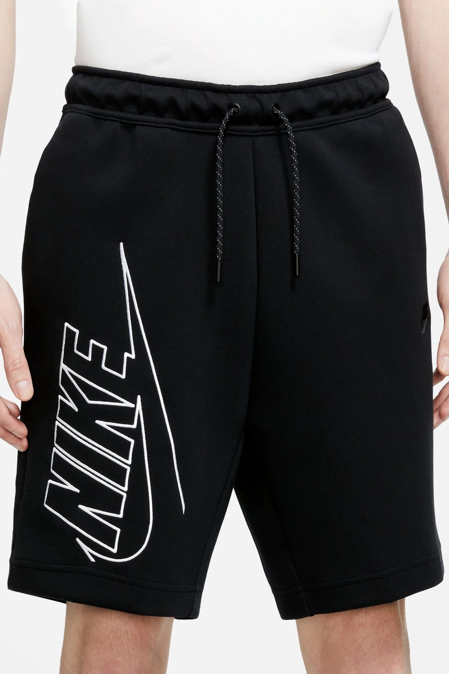 Nike Black Tech Fleece Shorts 1 Nike Black Tech Fleece Shorts