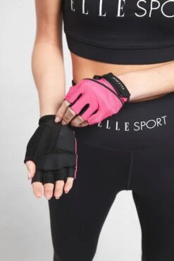 ELLE Black Sport Training Gloves -Tienda Barata Deporte A63601s5