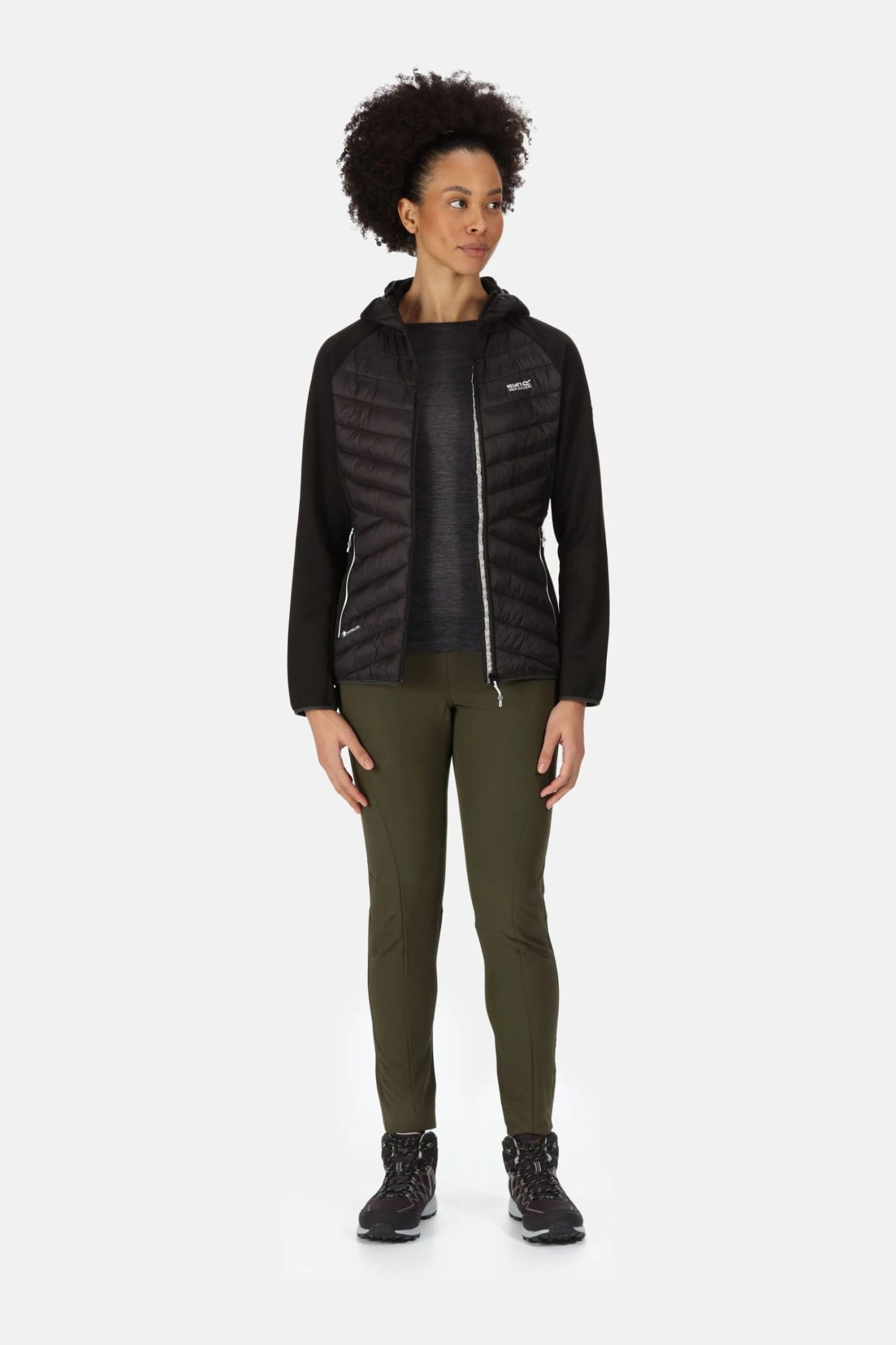 Regatta Andreson VII Black Hybrid Jacket 1 Regatta Andreson VII Black Hybrid Jacket