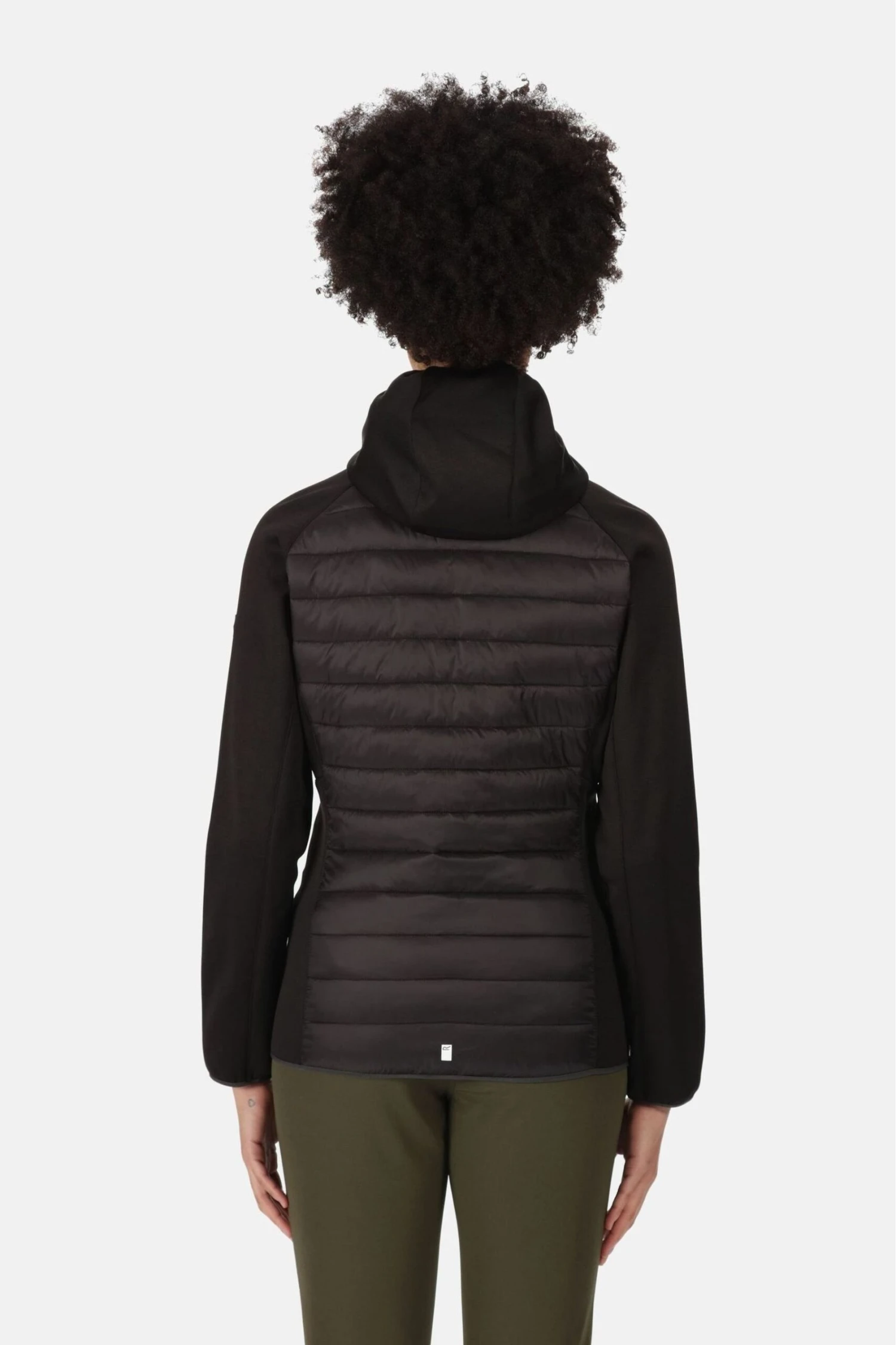 Regatta Andreson VII Black Hybrid Jacket 2 Regatta Andreson VII Black Hybrid Jacket - Imagen 2