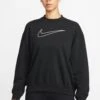 Nike Black Dri-FIT Get Fit Crew-Neck Sweatshirt