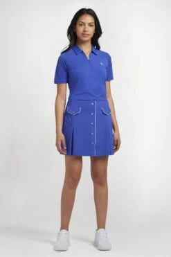 Original Penguin Golf Ladies Blue Snap Front Retro Skort 10 Original Penguin Golf Ladies Blue Snap Front Retro Skort -Tienda Barata Deporte A86230s4