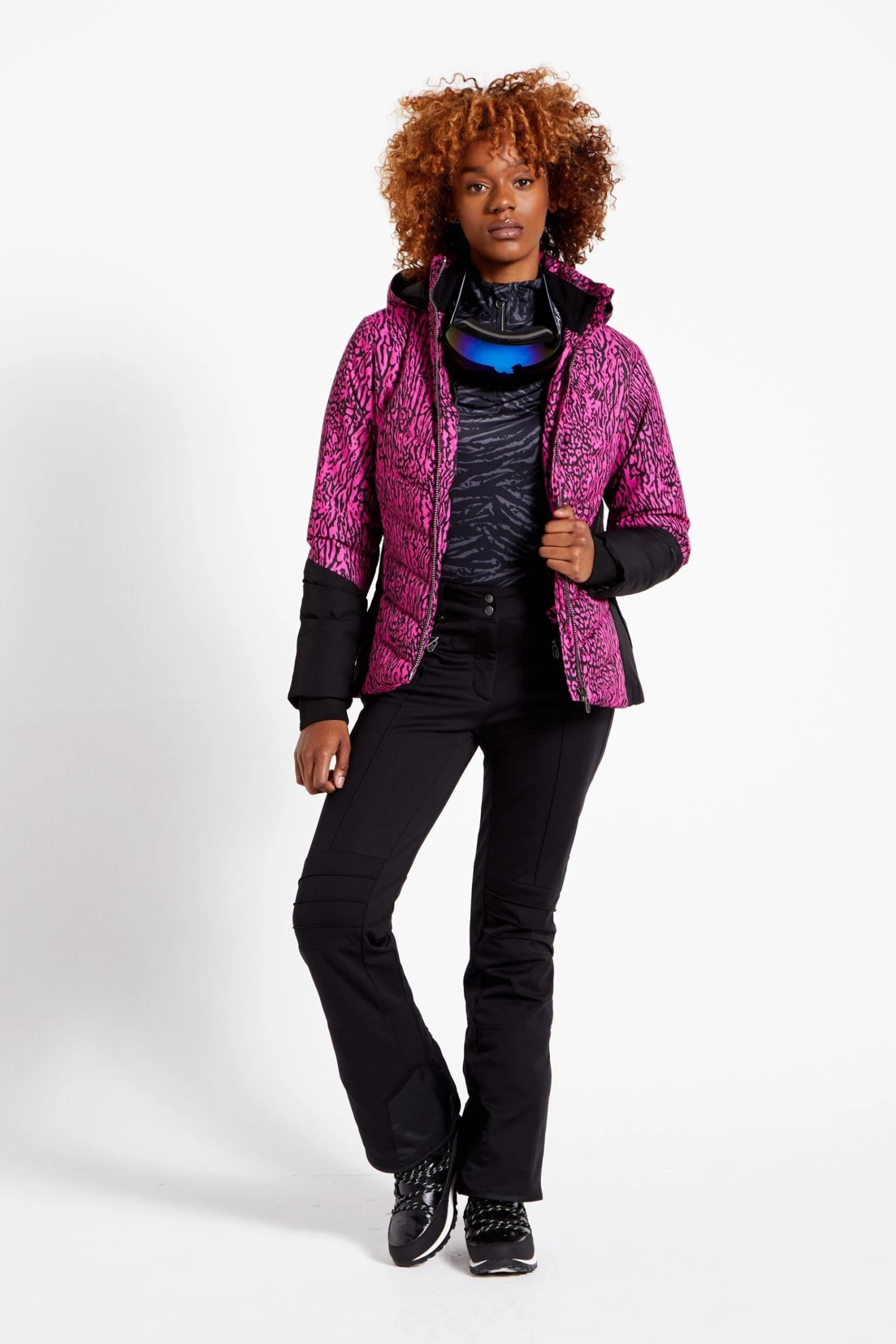 Pink Dare 2b X Next At The Summit Ski Jacket-Rosa 3 Pink Dare 2b X Next At The Summit Ski Jacket-Rosa - Imagen 3