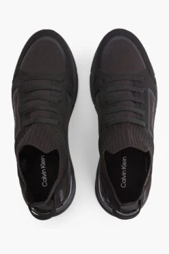 Calvin Klein Low Top Lace Up Black Trainers -Tienda Barata Deporte C02118s4
