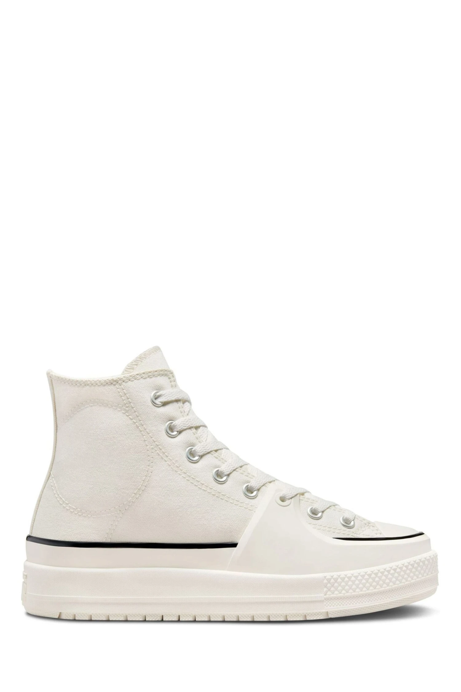 Converse White Chuck Taylor Construct Trainers 3 Converse White Chuck Taylor Construct Trainers - Imagen 3