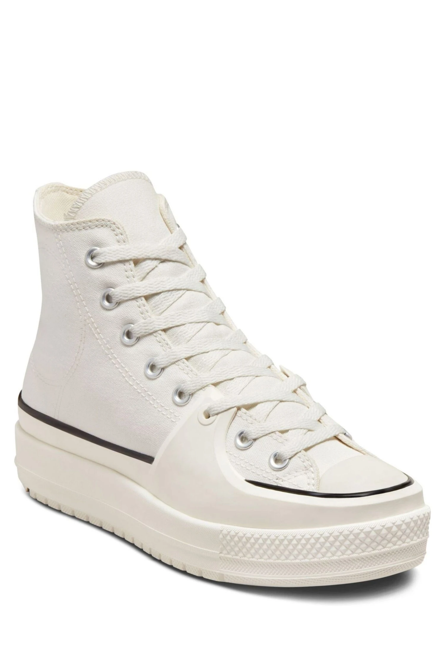 Converse White Chuck Taylor Construct Trainers 4 Converse White Chuck Taylor Construct Trainers - Imagen 4