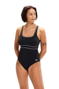 Speedo Centre Eclipse Black Swimsuit