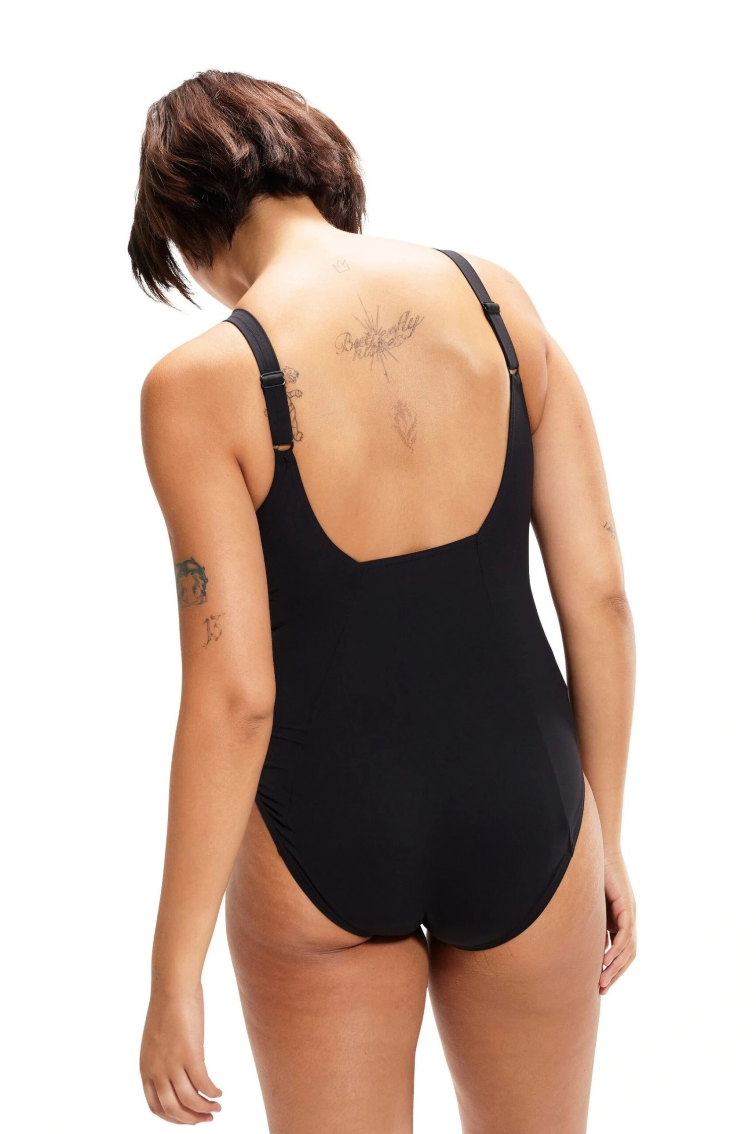 Speedo Centre Eclipse Black Swimsuit 2 Speedo Centre Eclipse Black Swimsuit - Imagen 2