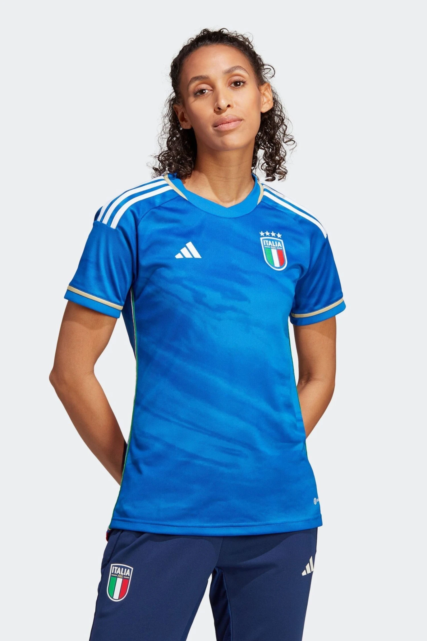 Adidas Blue Italy 23/24 Home Jersey 1 Adidas Blue Italy 23/24 Home Jersey