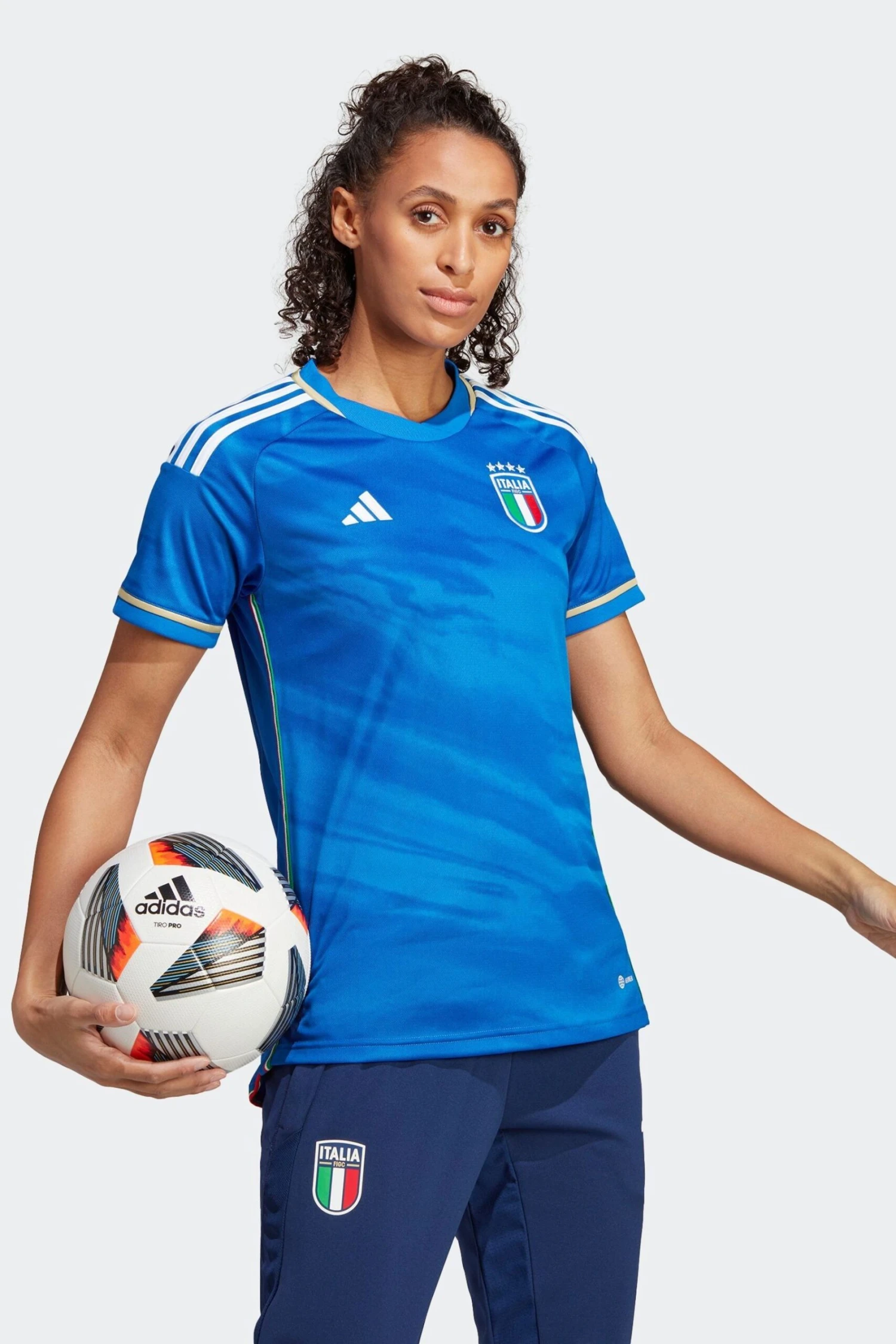 Adidas Blue Italy 23/24 Home Jersey 3 Adidas Blue Italy 23/24 Home Jersey - Imagen 3