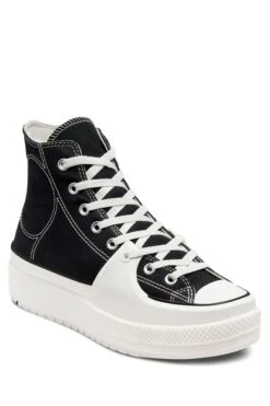 Converse Black Chuck Taylor Construct High Top Trainers -Tienda Barata Deporte C13901s3