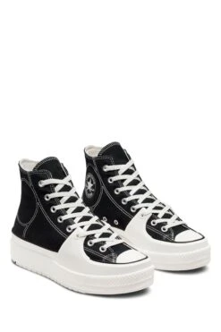 Converse Black Chuck Taylor Construct High Top Trainers -Tienda Barata Deporte C13901s4
